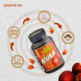 Aguaje Oil Amazon Andes, étui affiché pour une utilisation pratique