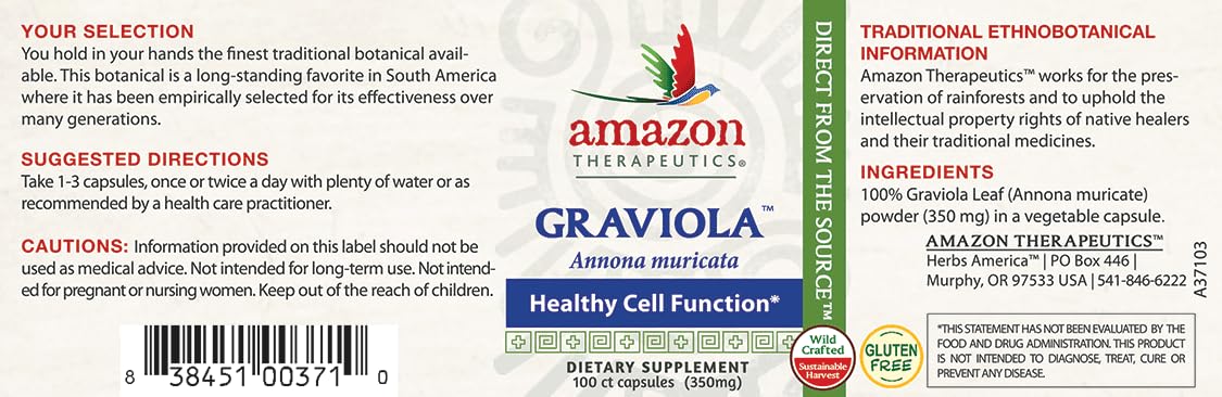 Graviola Amazon Therapeutic Laboratories: bouteille portable idéale en déplacement
