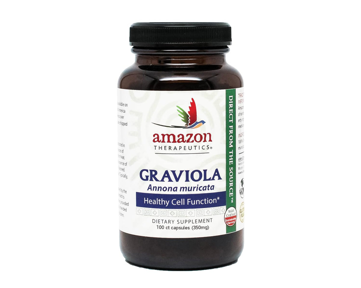 Graviola Amazon Therapeutic Laboratories: capsules faciles à emporter pour une supplémentation quotidienne