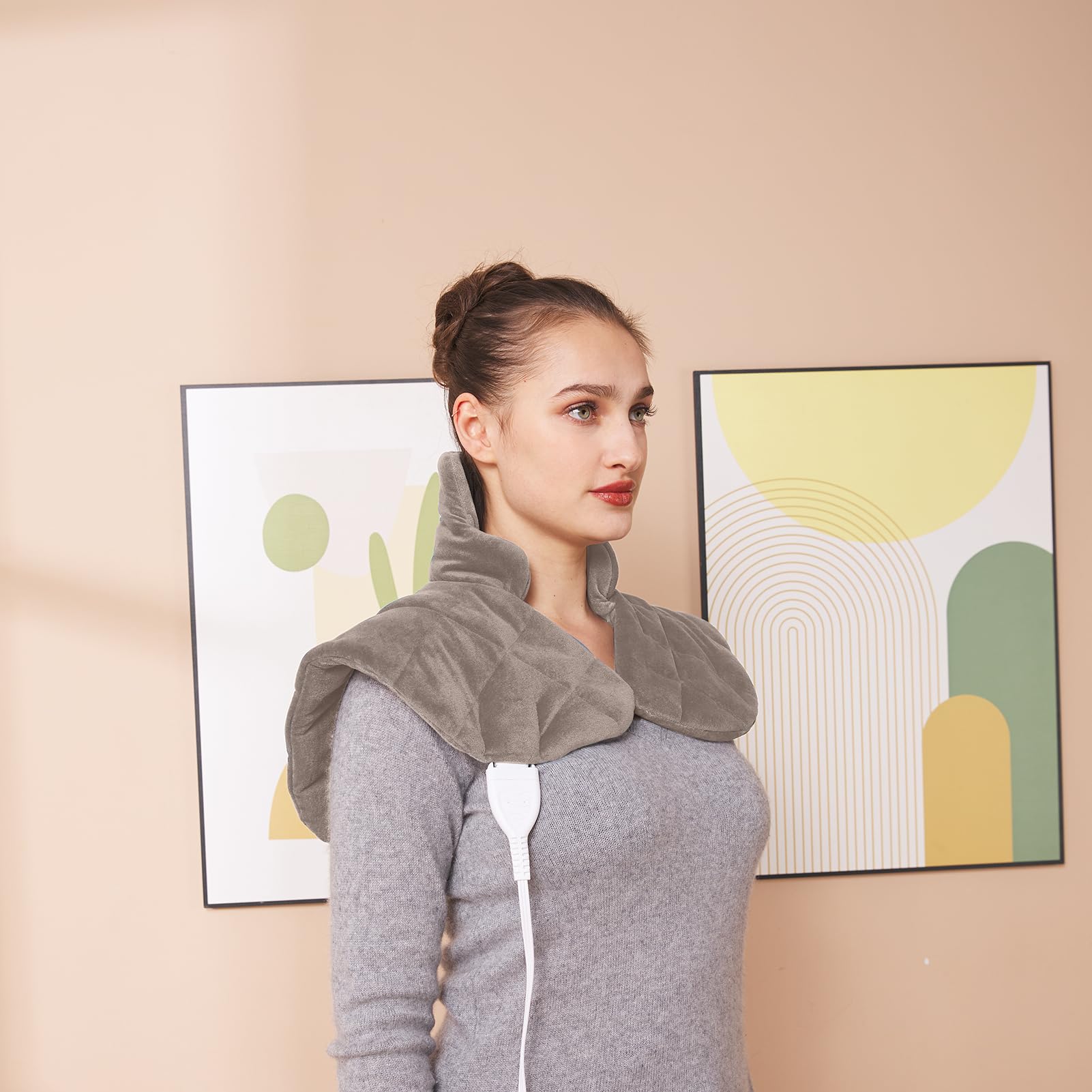 Ambershine drap microfibre lavable, douceur et entretien facile.