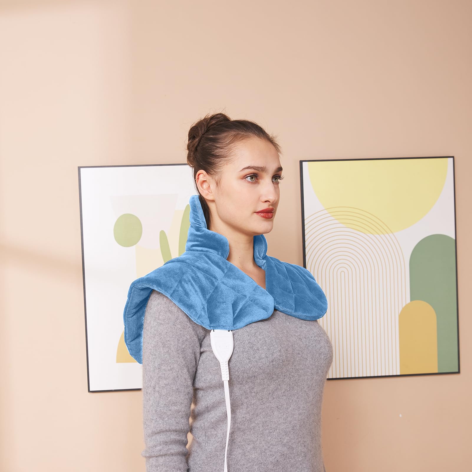 Ambershine microfibre amovible et lavable facilite l entretien régulier.