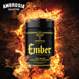 Ambrosia Ember – sensations-energie, énergie soutenue et gestion légère des fringales.