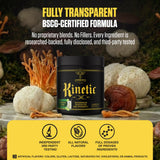 Ambrosia Kinetic – verre avec mélange citron vert tropical.