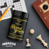 Ambrosia Mental Jewels – ingrédients clés comme Alpha GPC et BaCognize soutiennent mémoire.