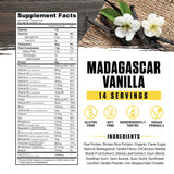 Ambrosia Planta mélangeur vanille, mélange rapide et texture lisse.