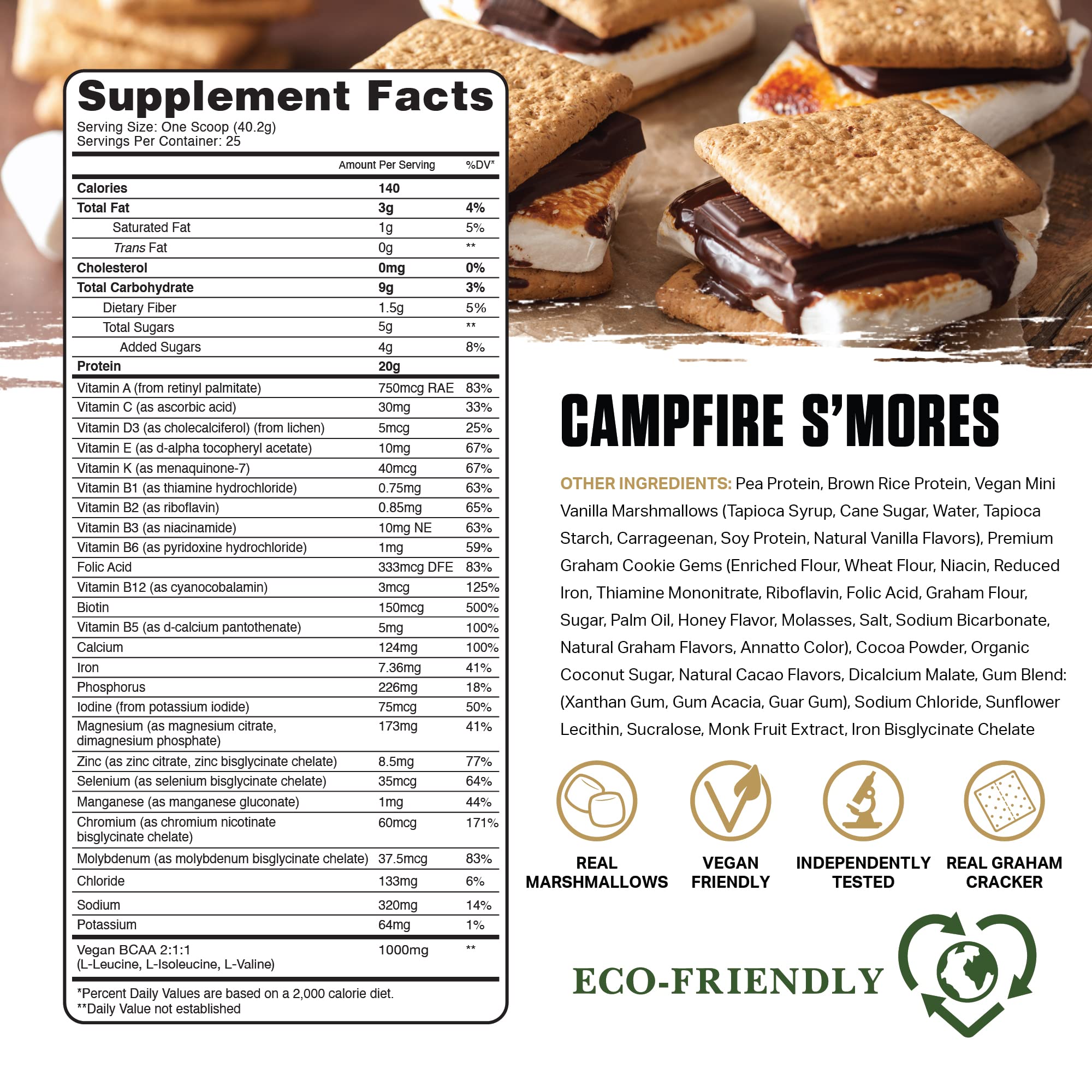 Ambrosia Planta saveur Feu de Camp pour une boisson gourmande