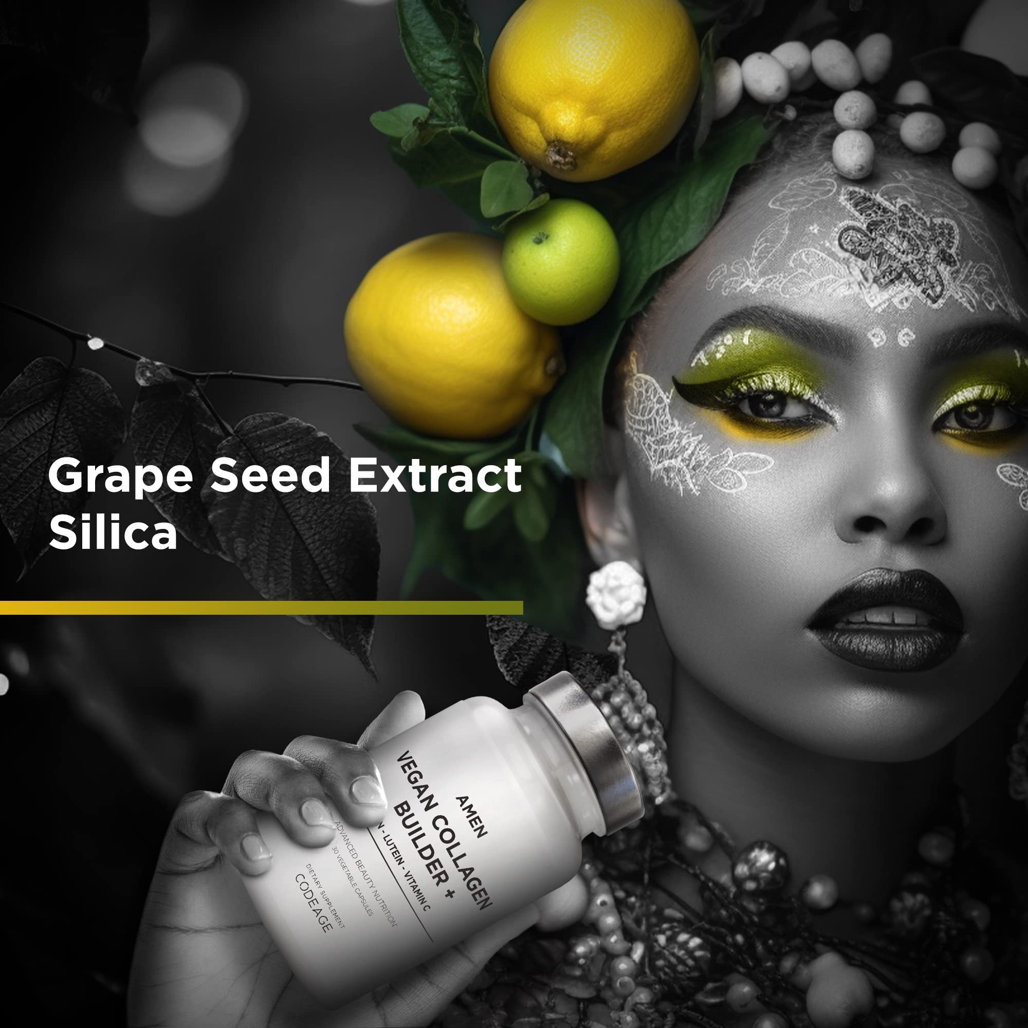 Amen brocoli bio, ingrédient végétal dans le mélange formulé.