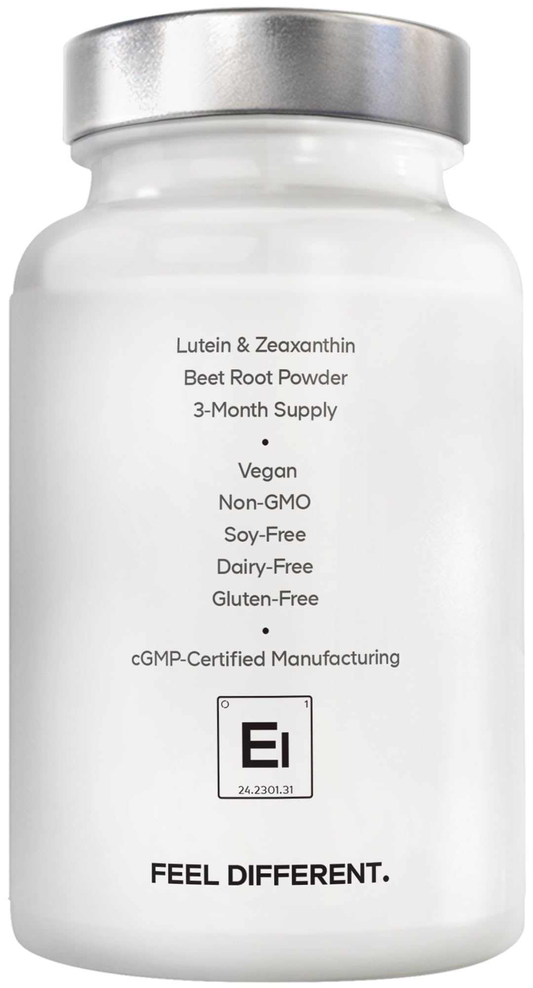 Amen Eyes Lutein Zeaxanthin – emballage sans allergènes pour différents modes de vie.