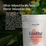 Ameo Life pastilles argent qualité et pureté, normes élevées.