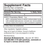 ImmPower AHCC American BioSciences — capsules végétariennes 500 mg, absorption rapide.