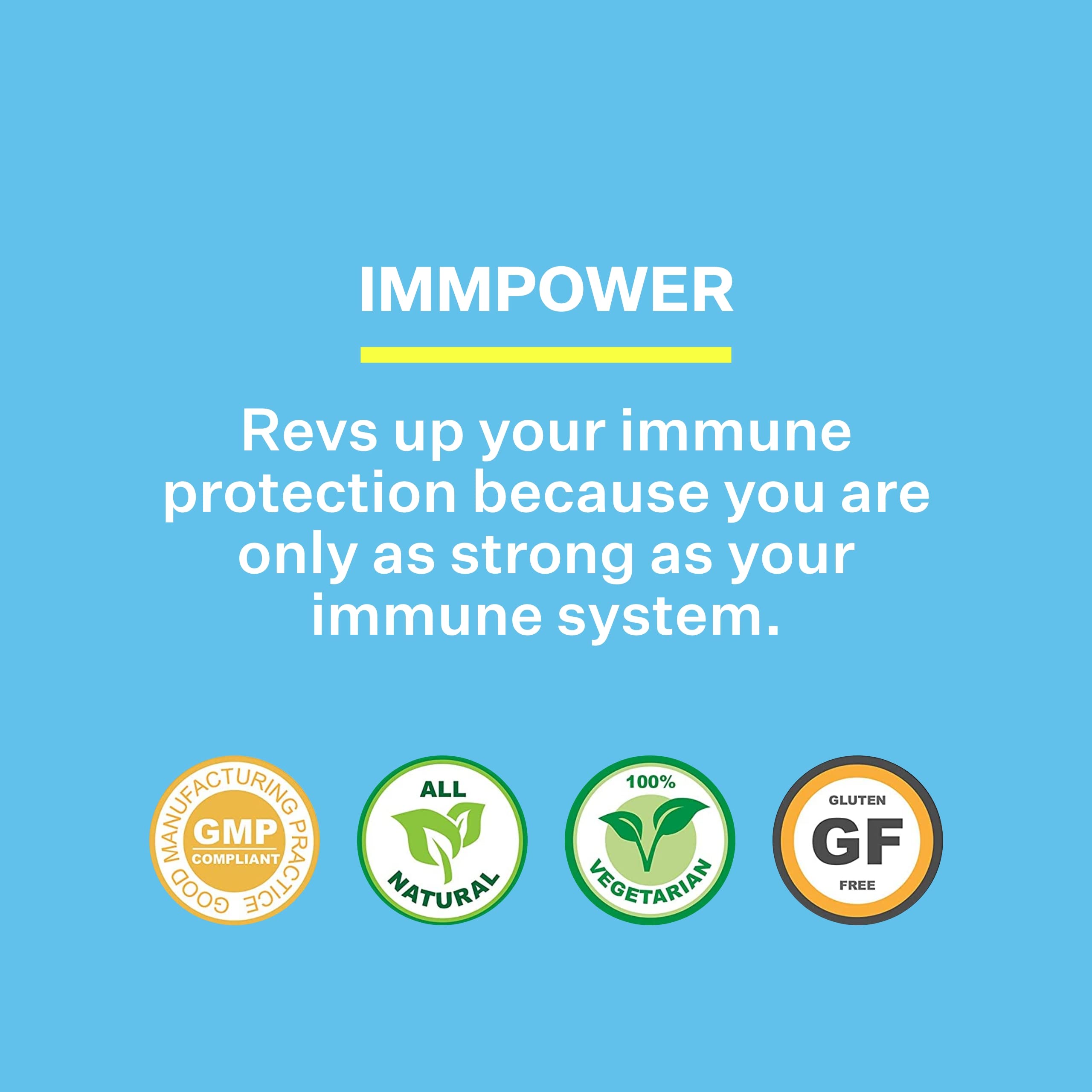 American BioSciences ImmPower: schéma de dosage clair facilitant une supplémentation simple