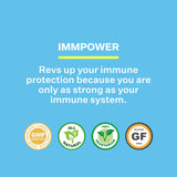 American BioSciences ImmPower: schéma de dosage clair facilitant une supplémentation simple