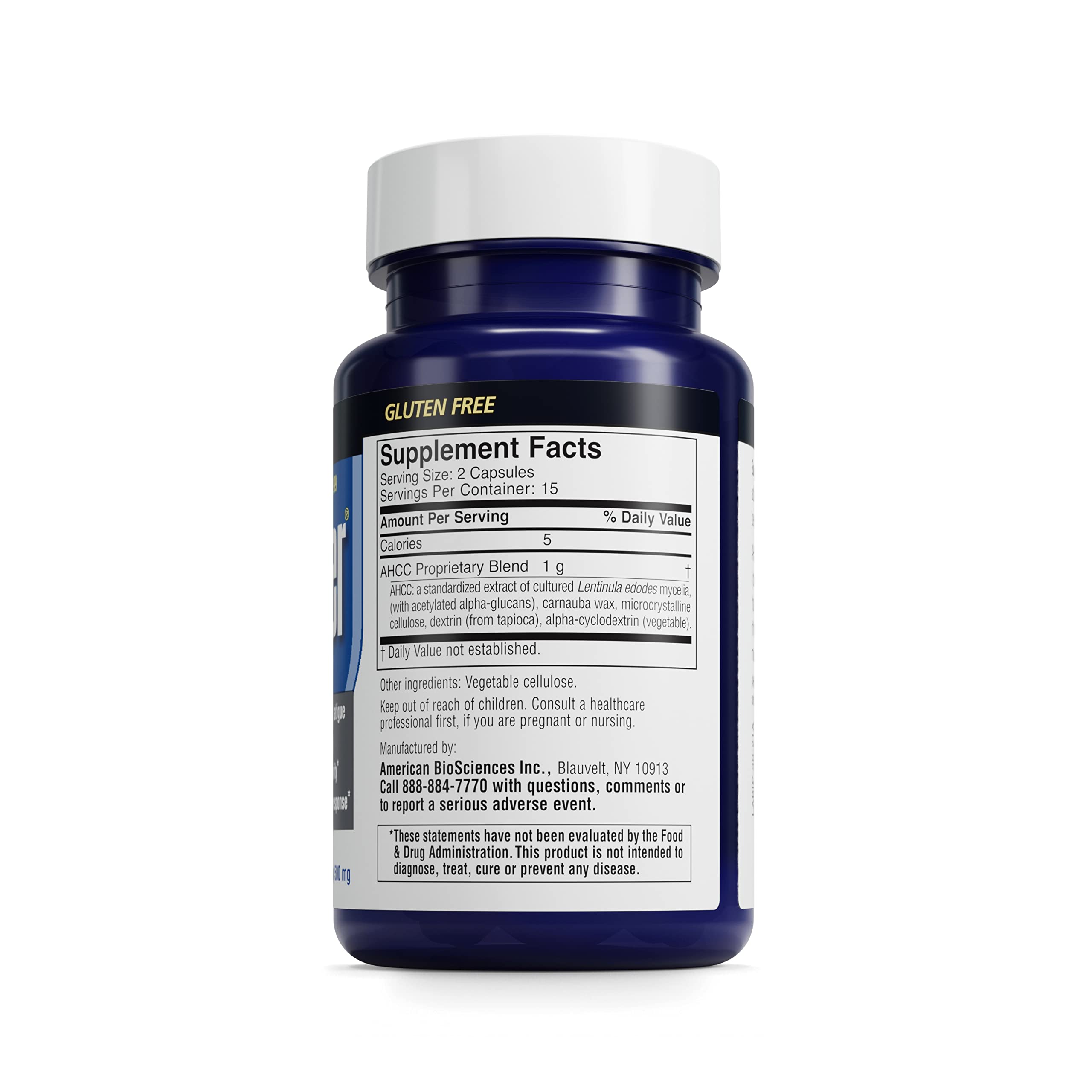 ImmPower AHCC American BioSciences — soutien potentiel pour énergie et concentration.