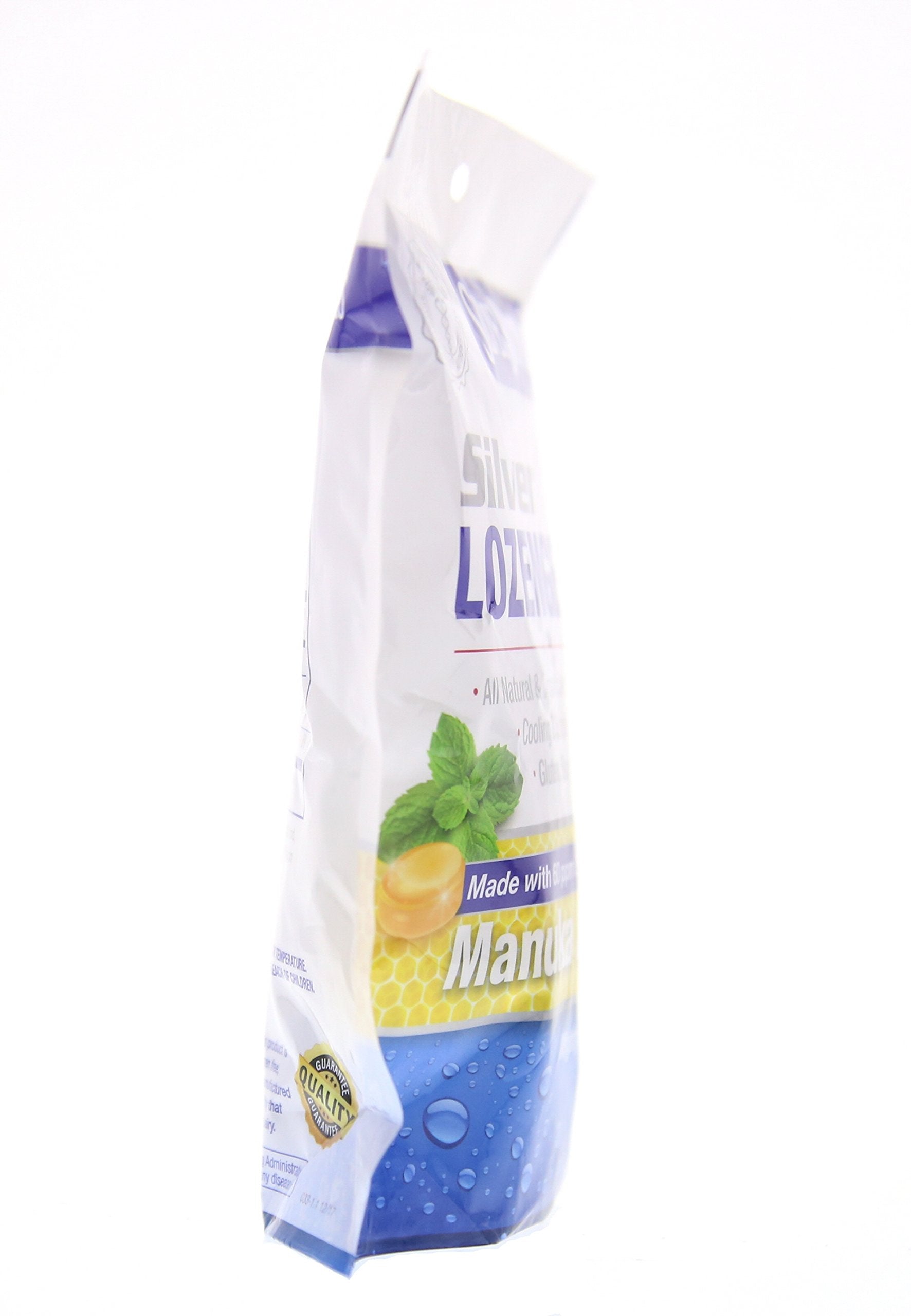Conçu avec miel de Manuka et 60 ppm SilverSol, profil aromatique équilibré.