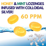 Pastilles Silver Biotics soutiennent potentiellement le système immunitaire.