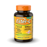 American Health Ester-C 500 mg – bouteille bioflavonoides – soutien immunitaire possible.