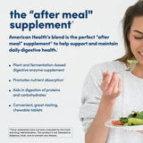 American Health Papaye Enzyme – goût fruité agréable, parfait après le dîner.