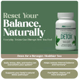 American Nutriceuticals Détox Essentielle – capsules végétariennes pour soutien quotidien du métabolisme