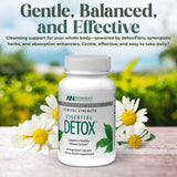 American Nutriceuticals Détox Essentielle – close-up sur les ingrédients naturels