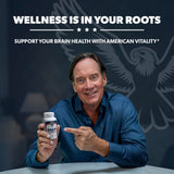 AMERICAN VITALITY Brain Formula: énergie mentale calme grâce à GABA et caféine.