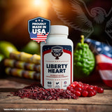 AMERICAN VITALITY Liberty Heart – Bergamot citrus comme ingrédient naturel pour le cœur.