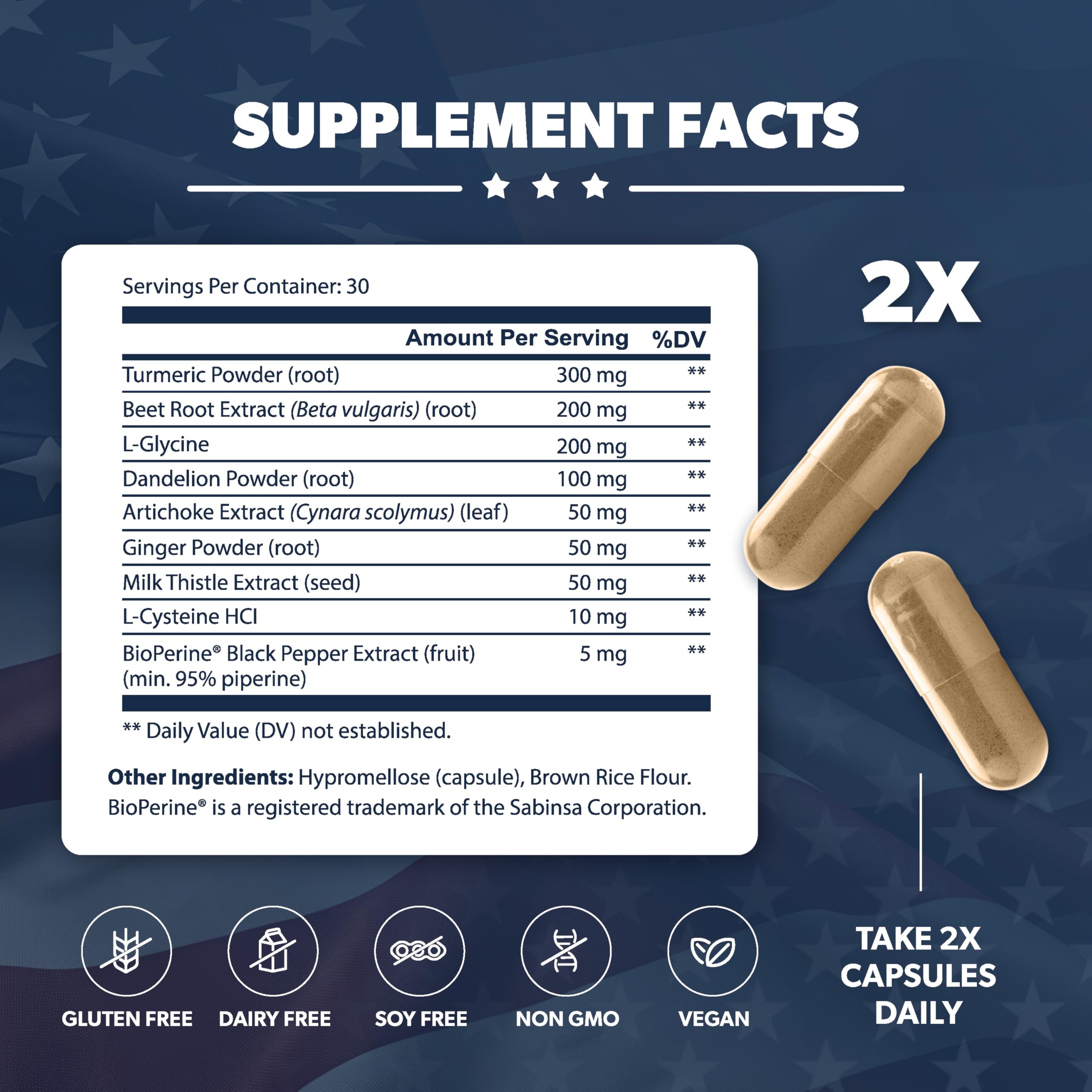 AMERICAN VITALITY Liver Nurture – bouteille ouverte : accès rapide pour votre routine quotidienne.