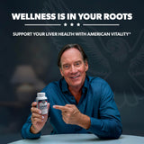 AMERICAN VITALITY Liver Nurture – poudre betterave : soutien antioxydant et circulation.