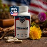 AMERICAN VITALITY LymphaVive - formule à base d'herbes complètes