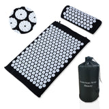 American West Beauty: ensemble tapis acupression et coussin pour détente du dos et nuque.