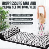 American West Beauty: pointes d'acupression sur le tapis pour stimuler circulation et énergie.