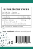 AMG Naturals Extrait d'artichaut: gros plan sur les capsules et le logo, équilibre digestif potentiel.