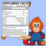 Goût orange Amore Life – multivitamine liquide pour enfants, goût agréable et facile.