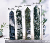 AMOYSTONE Atelier méditation cristal Moss Agate pour concentration