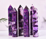 AMOYSTONE cadeau cristal agate mousse, idéal pour les amateurs et collectionneurs.