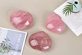 AMOYSTONE Cœur pierre rose, cadeau symbolique et attentionné.