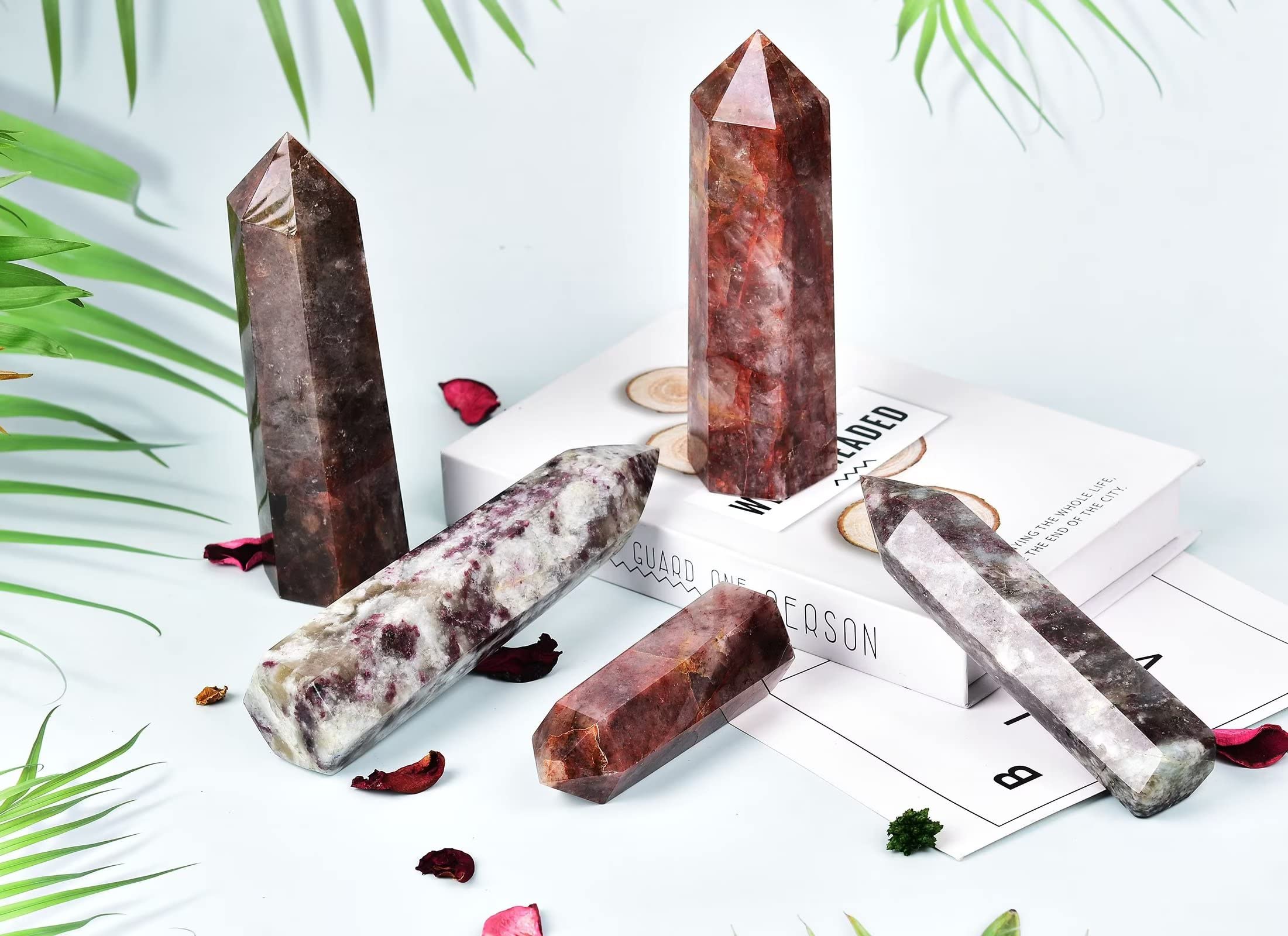 AMOYSTONE énergie équilibre: pierre naturelle soutenant le bien-être et l'harmonie.