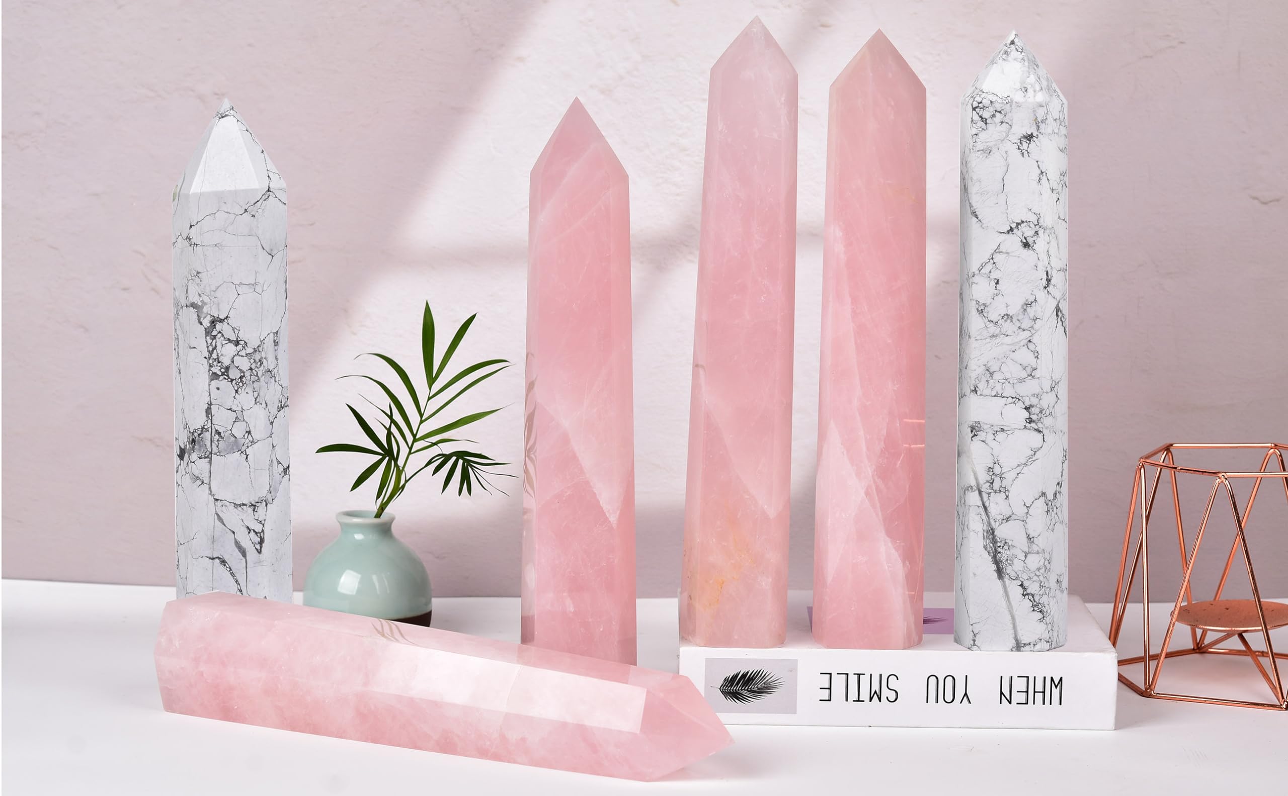 AMOYSTONE idée cadeau quartz rose – inspirante pour offrir à un proche passionné de cristaux.