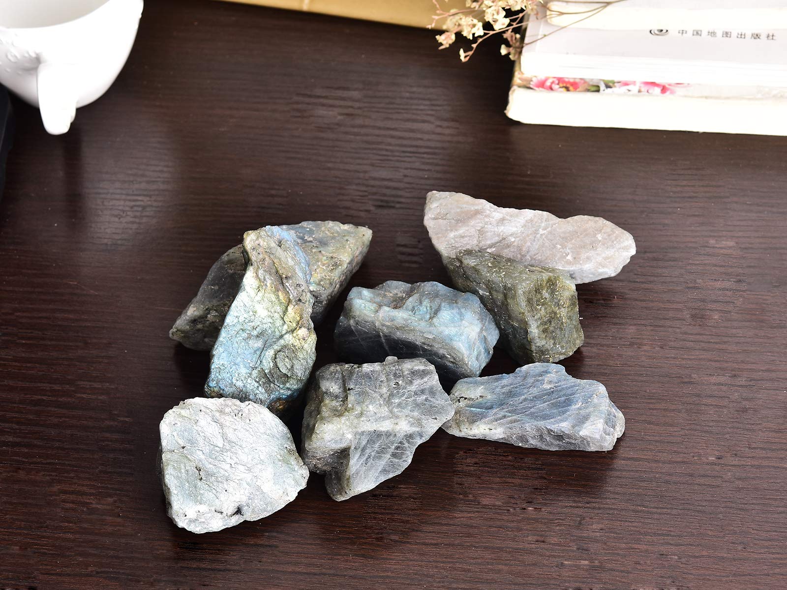 AMOYSTONE Labradorite aquarium : pierres sûres pour aménagement d’aquarium