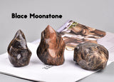 AMOYSTONE Lune Noire: crée une ambiance paisible dans le salon ou le bureau.