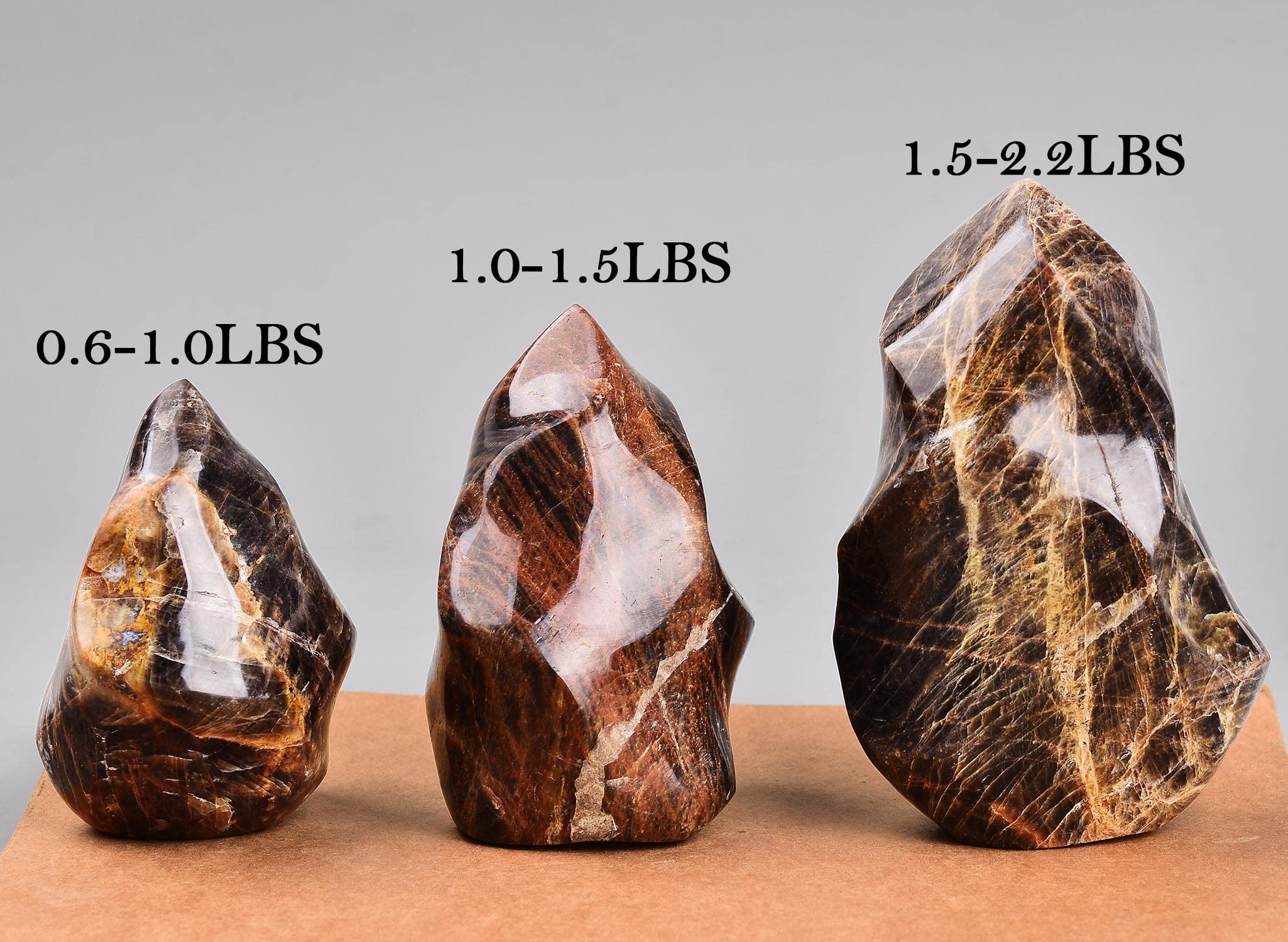AMOYSTONE Tour Énergie Flamme: idéale pour méditation et équilibre des chakras.