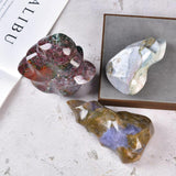 AMOYSTONE Ocean Jasper - Tour zen, parfait pour méditation et concentration.