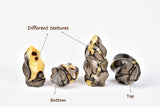 AMOYSTONE Septarian Flamme Tour – cadeau parfait pour amateurs de cristaux et bien-être