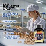 AMPEXT Shiitake Extrait - peut aider à soutenir le métabolisme des lipides.