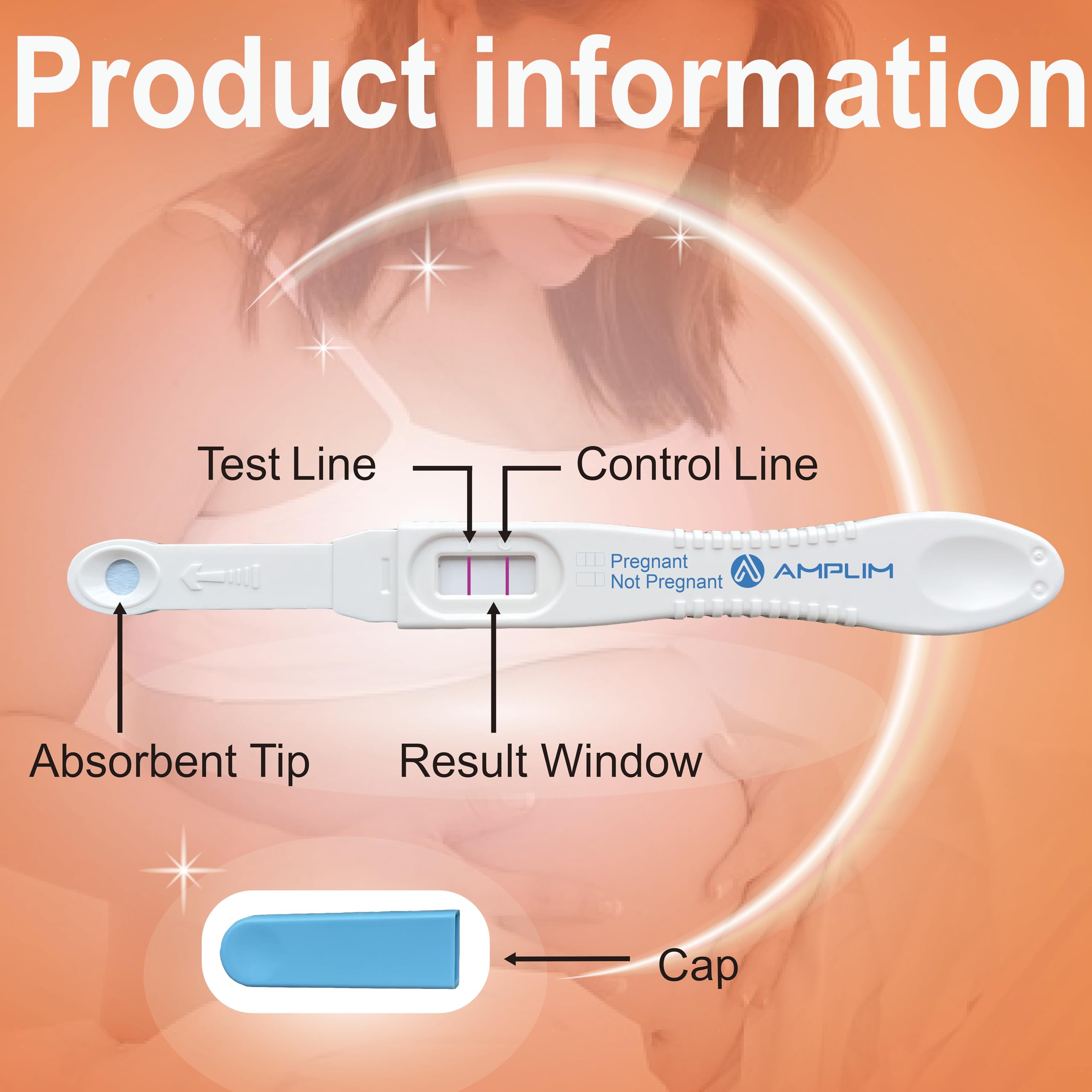 Amplim emballage individuel sécurisé pour chaque test.