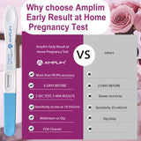 Amplim kit-test-grossesse-usage-domestique: test fiable à domicile pour le suivi privé.