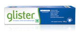 Pâte dentifrice Amway Glister emballage 190 g, pratique pour la salle de bains et le rangement.