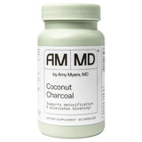 Amy Myers MD Charbon de coco capsules image-produit — prise facile après repas