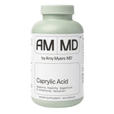 Amy Myers MD Caprylic Acid flacon illustre le soutien digestif potentiel.