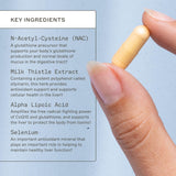 Amy Myers MD Liver Support: chardon-Marie mis en avant, soutien des voies de détoxification naturelles.