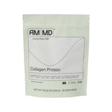 Amy Myers MD Collagen Protein, bouteille, soutien cheveux et peau.